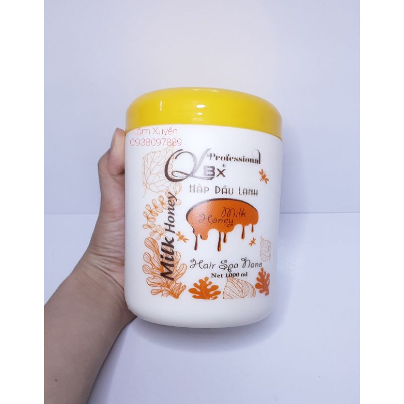 Hấp dầu phục hồi QL8x 1000ml♦️GIÁ RẺ♦️hương sữa bò mềm mượt phục hồi tóc, giúp tóc chắc khỏe, khử kềm làm hóa chất