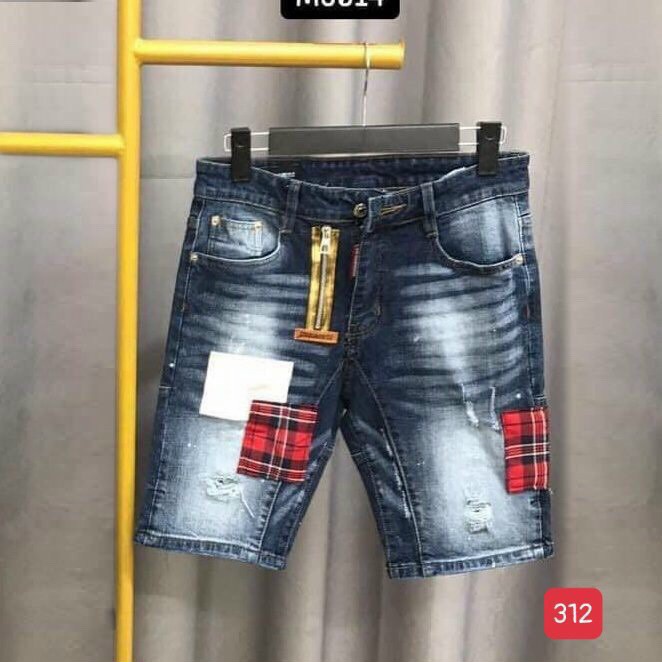 Quần Short Nam, Quần Short Jean Nam Cao Cấp, Chất Liệu Denim Co giãn, Thoáng Mát, Phong Cách Thời Trang DieuLinh Fashion
