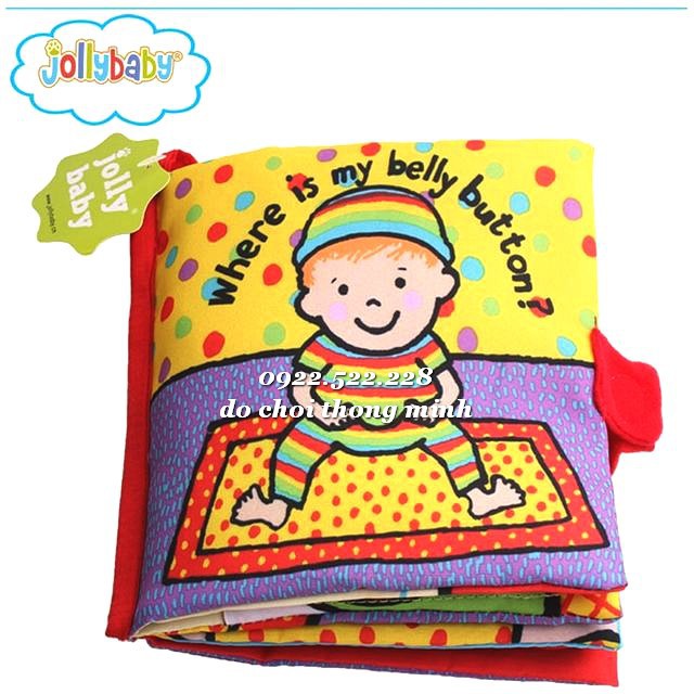 Tuyển chọn sách vải Ú ÒA Jolly baby hay nhất