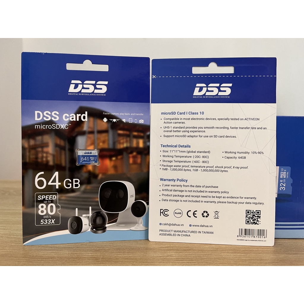 Thẻ nhớ DSS 64GB P500-64-B2 - Hàng chính hãng