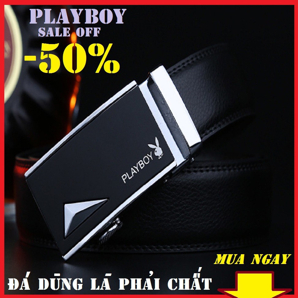 Thắt Lưng Nam Playboy Da Thật Hàng Cao Cấp. ,