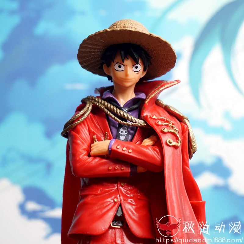 [Mã LIFE0503TOYS giảm 10% đơn 0Đ] (Có sẵn - 25cm) Mô Hình Monkey D Luffy King Of Artist - Áo Choàng Đỏ - Figure OnePiece