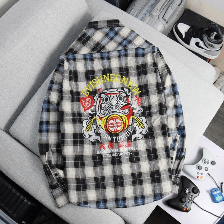 (HCM) ÁO SƠ MI NAM TAY DÀI CARO CỰC HOT CHO CÁC BẠN TRẺ THỜI TRANG TINH TẾ HOT HIT 2022 KME STORE