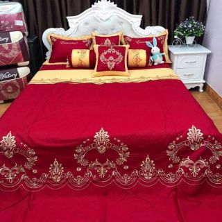 Bộ cotton lụa cao cấp