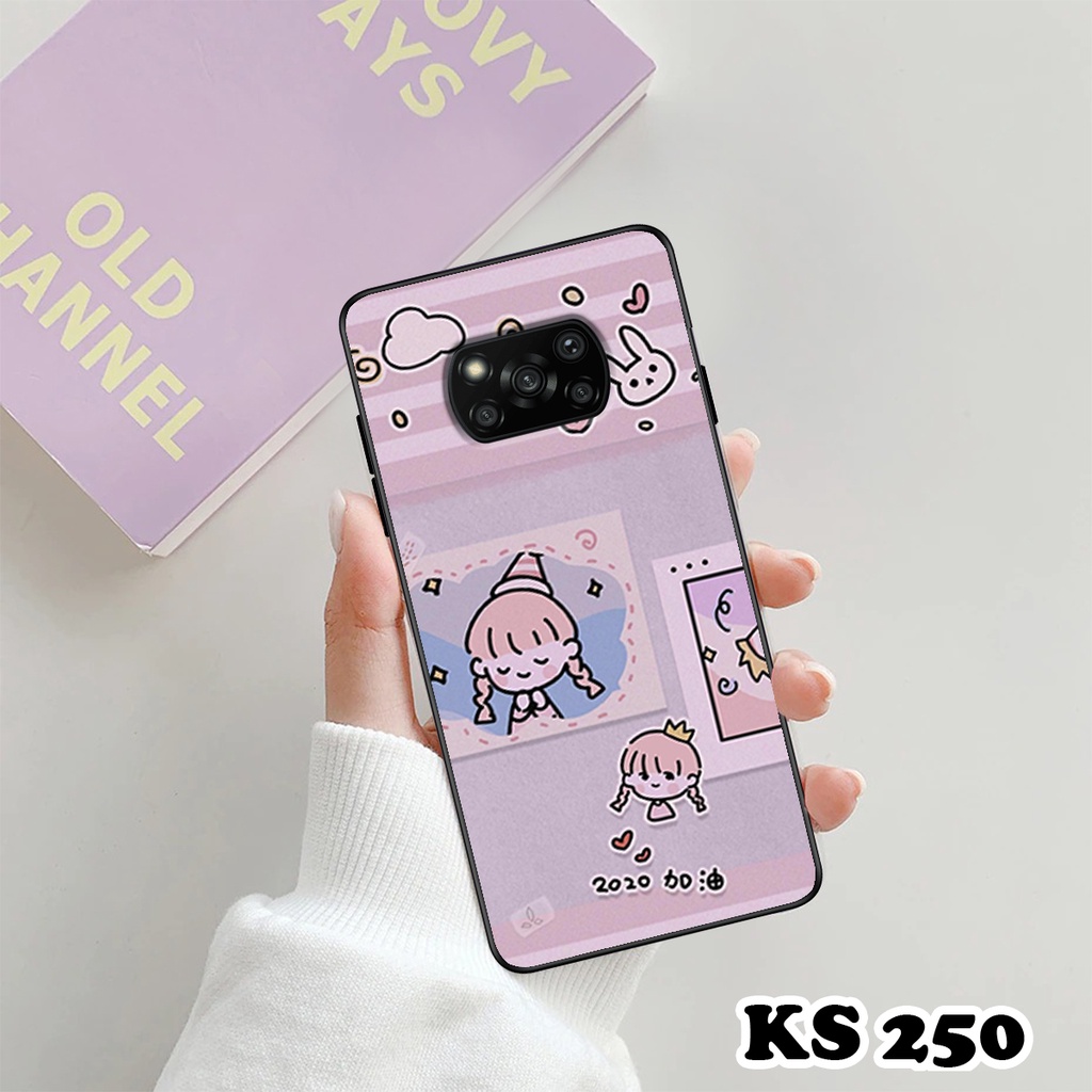 Ốp lưng Poco M3 - Poco X3 - Poco X3 Pro - Ốp in hình bé gái siêu đáng yêu, thời trang