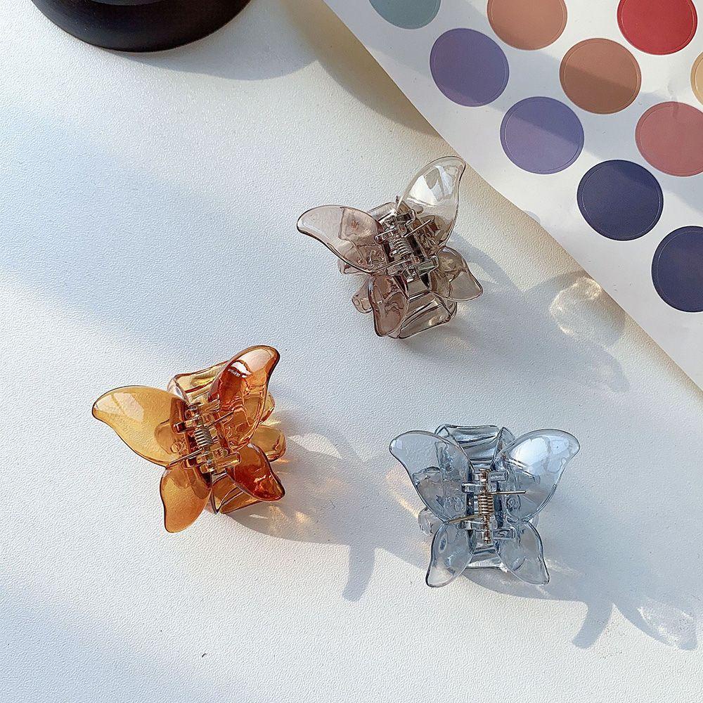 Kẹp Tóc Càng Cua Mini Hình Bướm Phong Cách Hàn Quốc Cho Nữ