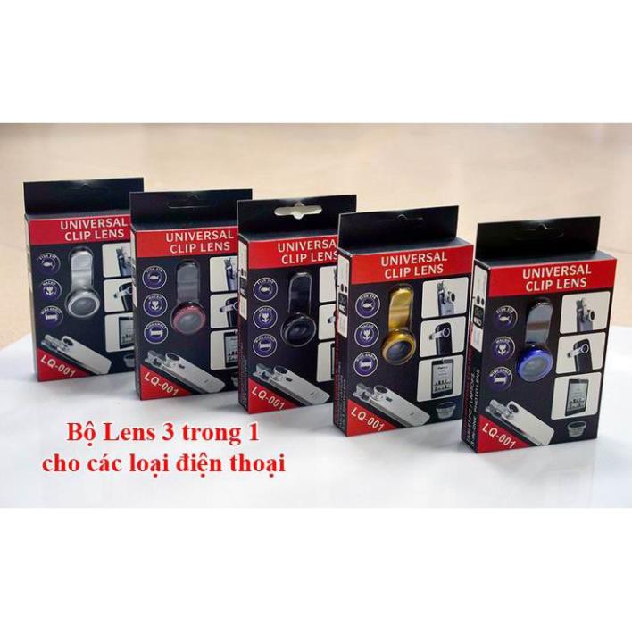 Chuyên sỉ Lens điện thoại 3 trong 1 Mều shop