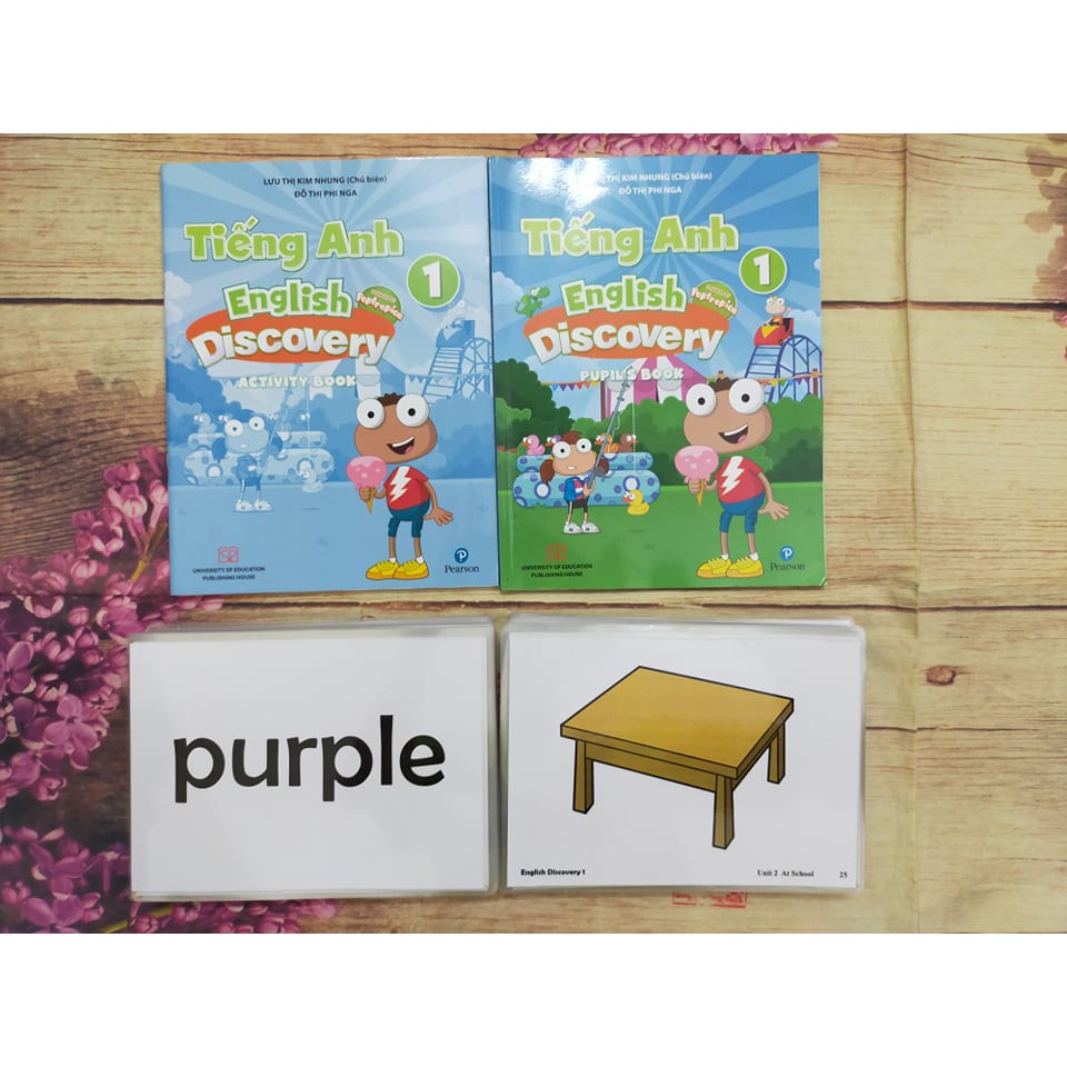 Flashcard Tiếng Anh 1 English Disocvery 1