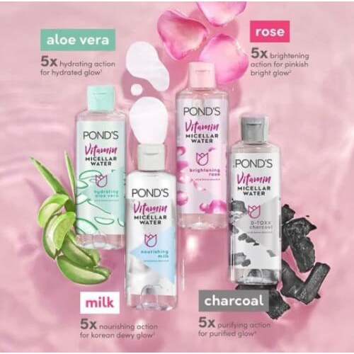 Nước tẩy trang làm sáng da Pond's  [ FREESHIP]  [HÀNG CHÍNH HÃNG]  White Beauty Micellar Water Vitamin 100ml | BigBuy360 - bigbuy360.vn