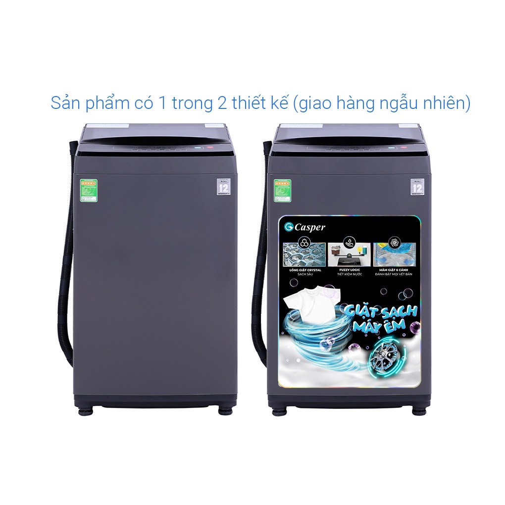 Máy giặt Casper 7.5 kg WT-75N70BGA 2021 - ĐIỆN MÁY KHO RẺ
