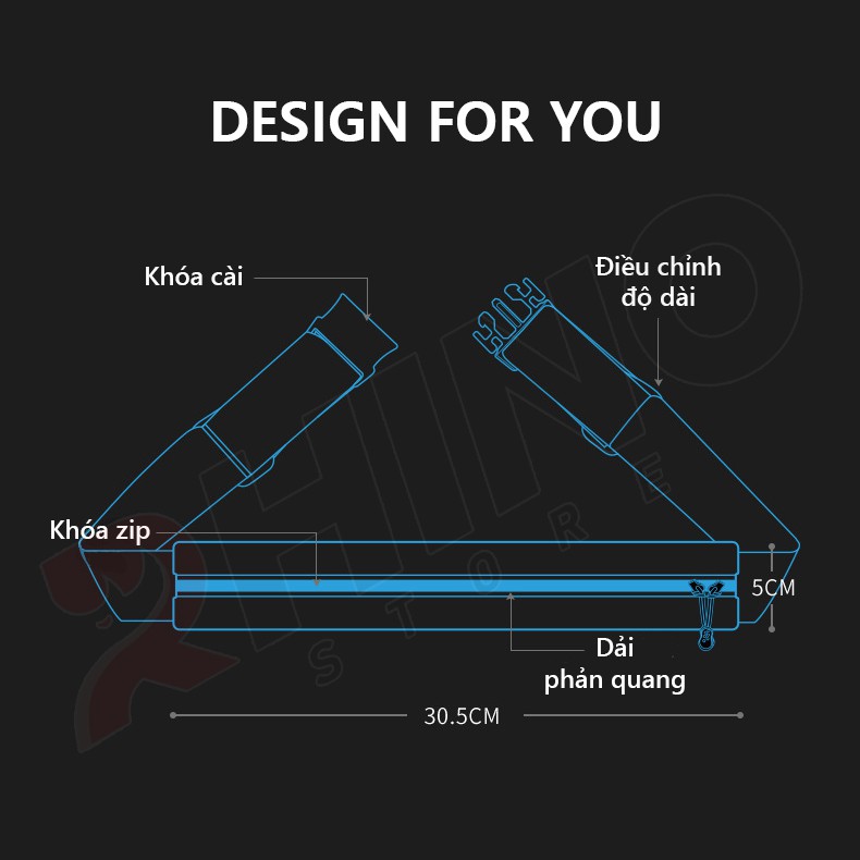 Đai chạy bộ đựng điện thoại Rhino B203 đeo thắt lưng nam nữ, màu đen xanh hồng, leo núi, chạy, đi bộ, đạp xe, tập gym