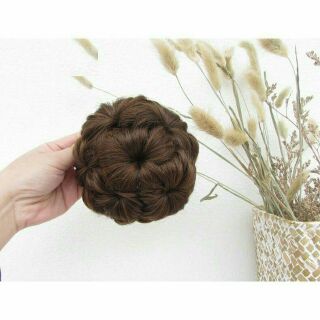 Búi tóc giả siêu đẹp