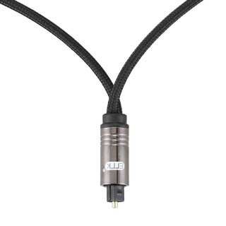 EMK SPDIF/Toslink Digital Optical Audio Toslink Splitter Cable SPDIF Optical Splitter Adapter 1.5M