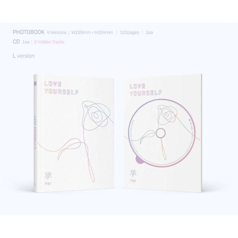 BỘ ẢNH BTS HER | HÀNG CÓ SẴN WEVERSE SHOP, KTOWN4U