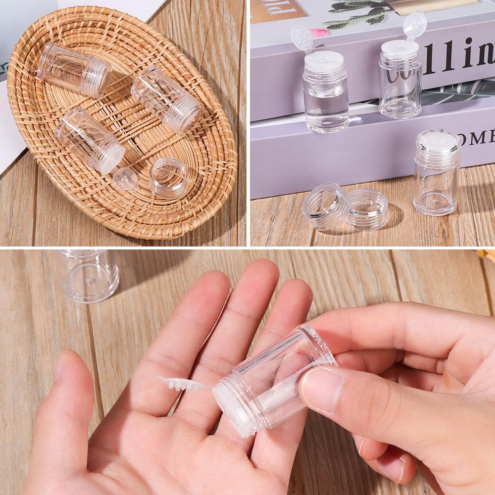 Lọ Đựng Phấn Lỏng Có Nắp Vặn 10ml Với 3 Kiểu Tùy Chọn