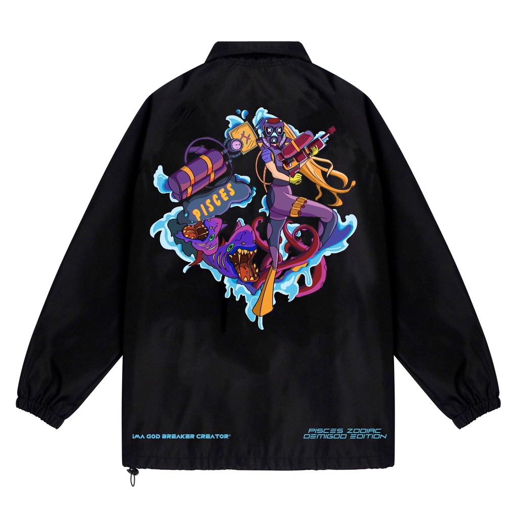 Áo Khoác Cung Hoàng Đạo Song Ngư iMA God Breaker (iGB Pisces Jacket)