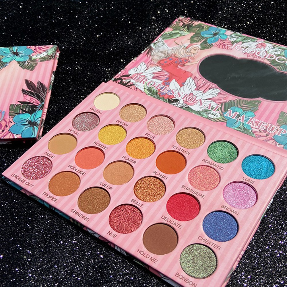 Bảng Màu Mắt Trang Điểm Flower Fairy 24 Màu, Dễ Phối Màu Theo Xu Hướng, Sử Dụng Hiệu Quả Makeup Mắt Chuyên Nghiệp