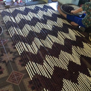 Mành rèm hạt gỗ loại mau, có nhận cỡ đặt theo size và mẫu