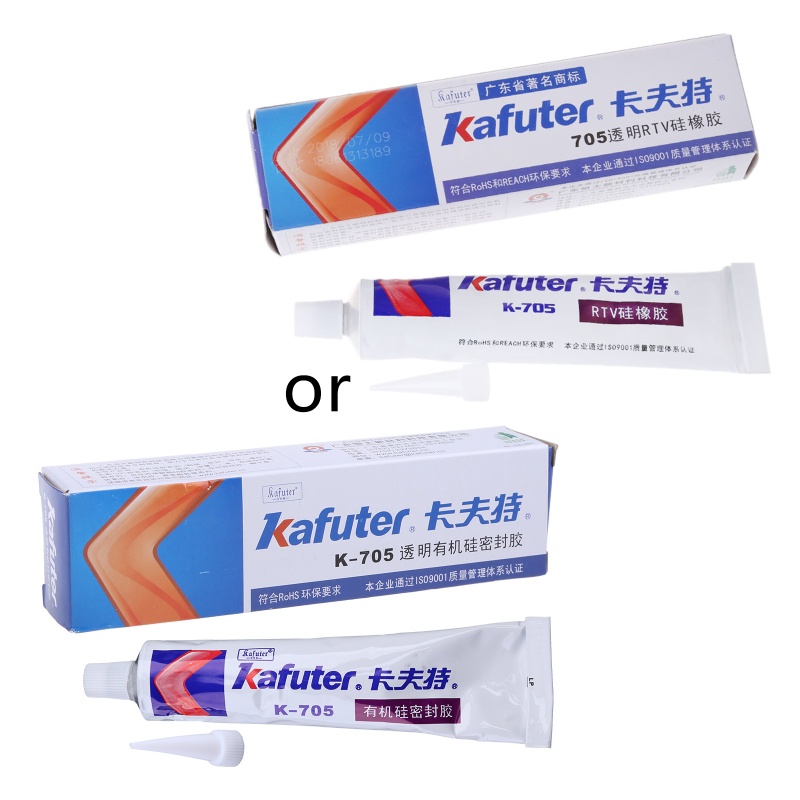 Keo Silicon Cao Su Trong Suốt Dán Mỡ Điện Tử RTV