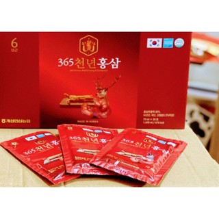 [LAGD] TPCN HỒNG SÂM NHUNG HƯƠU 365 HANSUSAM - NƯỚC CHIẾT XUẤT (365 KOREAN RED GINSENG & CORDYCEPS) - HÀNG CÔNG TY