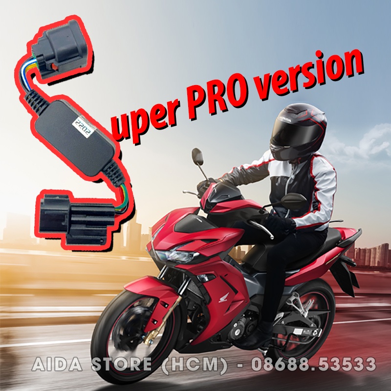 RSX 160 - Winner X - Bộ mạch sẵn giắc zin tạo chớp stop F1 nhiều kiểu + 1 zin - RSX 150 in Malaysia, Indonesia