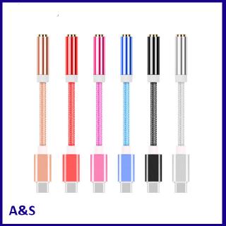 Cáp Chuyển Đổi Usb-C Type C Sang Cổng Âm Thanh 3.5mm Aux