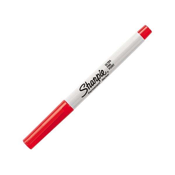Bút Lông Dầu Sharpie Ultra Fine 37122 - Mực Đỏ