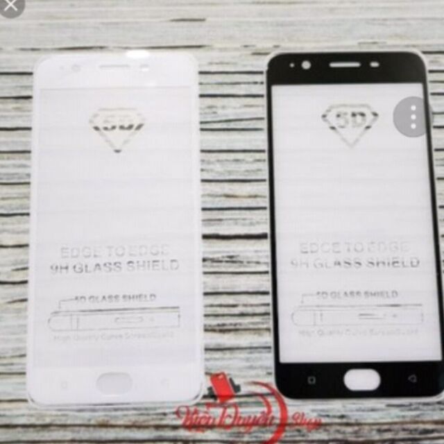 Dán kính cường lực 5D cho OPPO A59/ F1S (Full keo toàn màn)