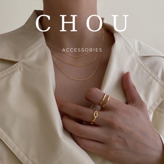 Dây Chuyền 3 Lớp Basic | CHOU ACCESSORIES |