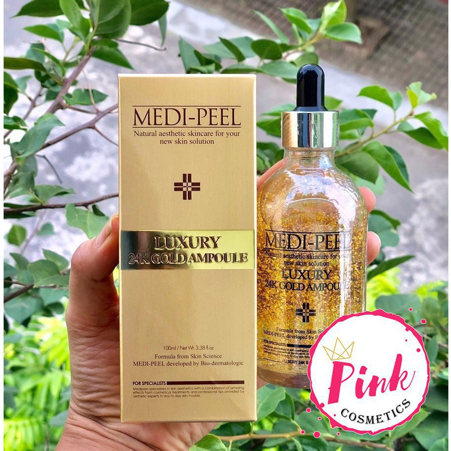 [HNA]  [LOẠI 24K] TINH CHẤT VÀNG MEDI PEEL 24K GOLD AMPOULE LUXURY GOLD