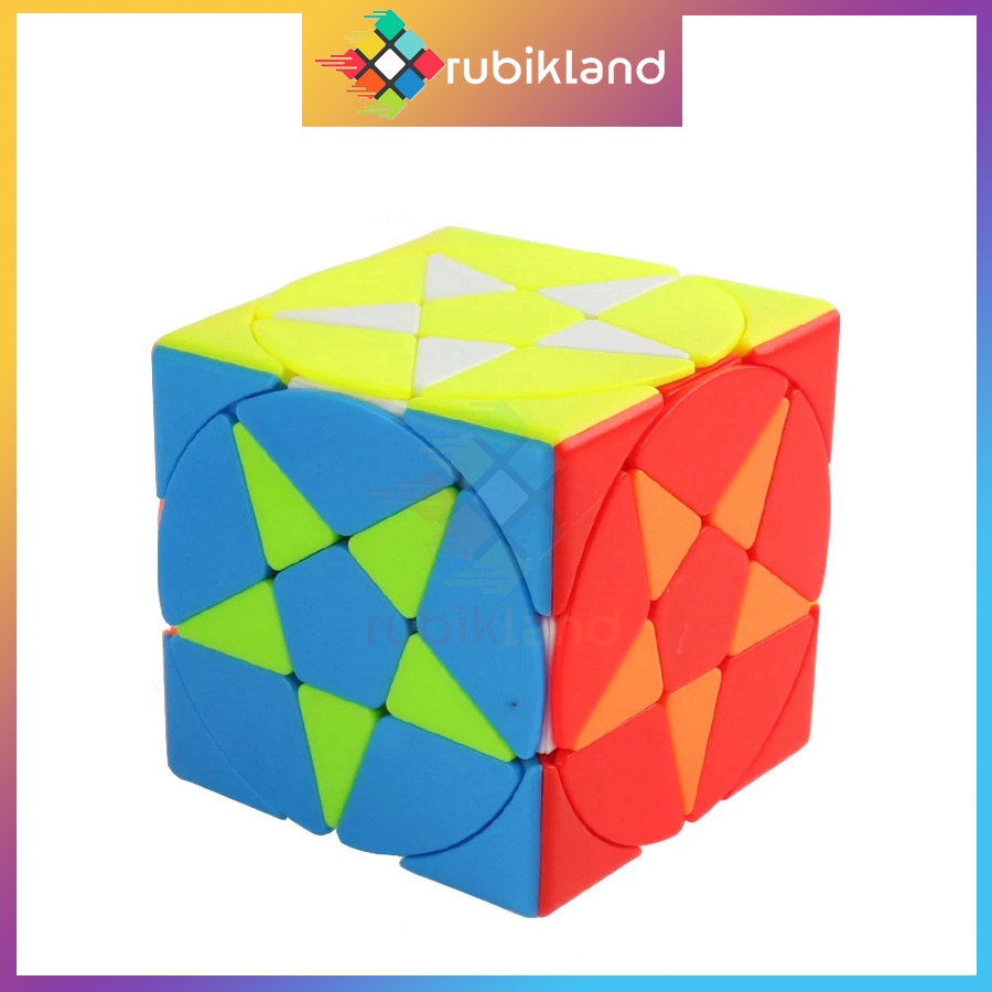 Rubik Biến Thể Pentacle Cube Stickerless Rubic Đồ Chơi Trí Tuệ Trẻ Em