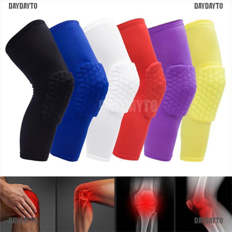 Daydayto Đệm Bảo Vệ Đầu Gối Dài Tay Chống Trượt Chống Va Đập Hình Tổ Ong