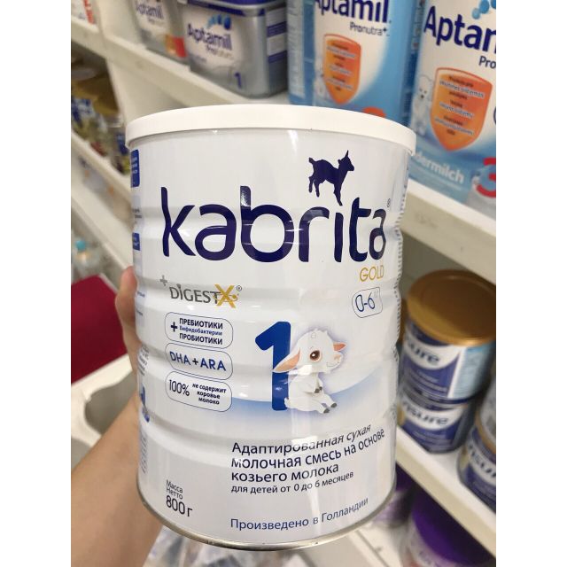 Sữa dê Kabrita của Nga