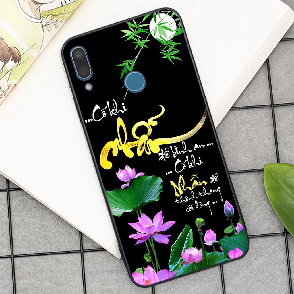 Ốp lưng Huawei Y9 2019 in hình chữ tài chữ lộc, Cha Mẹ, bình an SIÊU ĐẸP