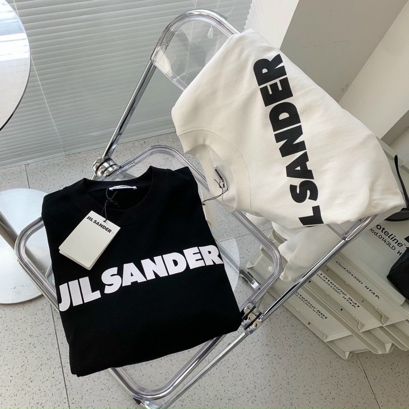 ÁO Thun Nam Nữ Tay Lỡ COTTON JIL SANDER Unisex