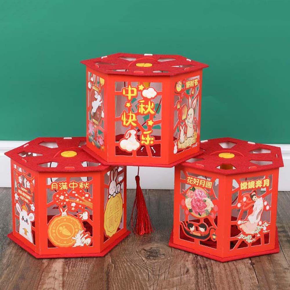 YIYU Lồng Đèn Giấy Chiếu Hoa / Lồng Đèn Kiểu Trung Hoa Dễ Thương Độc Đáo Trang Trí Tiệc Tùng / Lễ Hội DIY