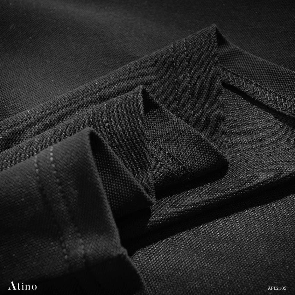 Áo Polo Nam ATINO LABEL thanh lịch vải cá sấu Cotton cao cấp thoáng mát chuẩn form regular APL2105