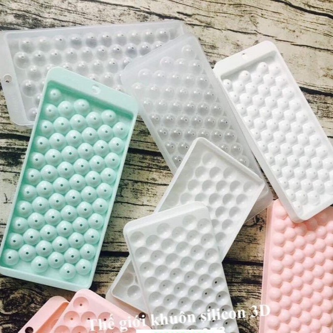 10 khuôn Bi 63 làm trân châu thạch bi trà sữa - Ice cube tray