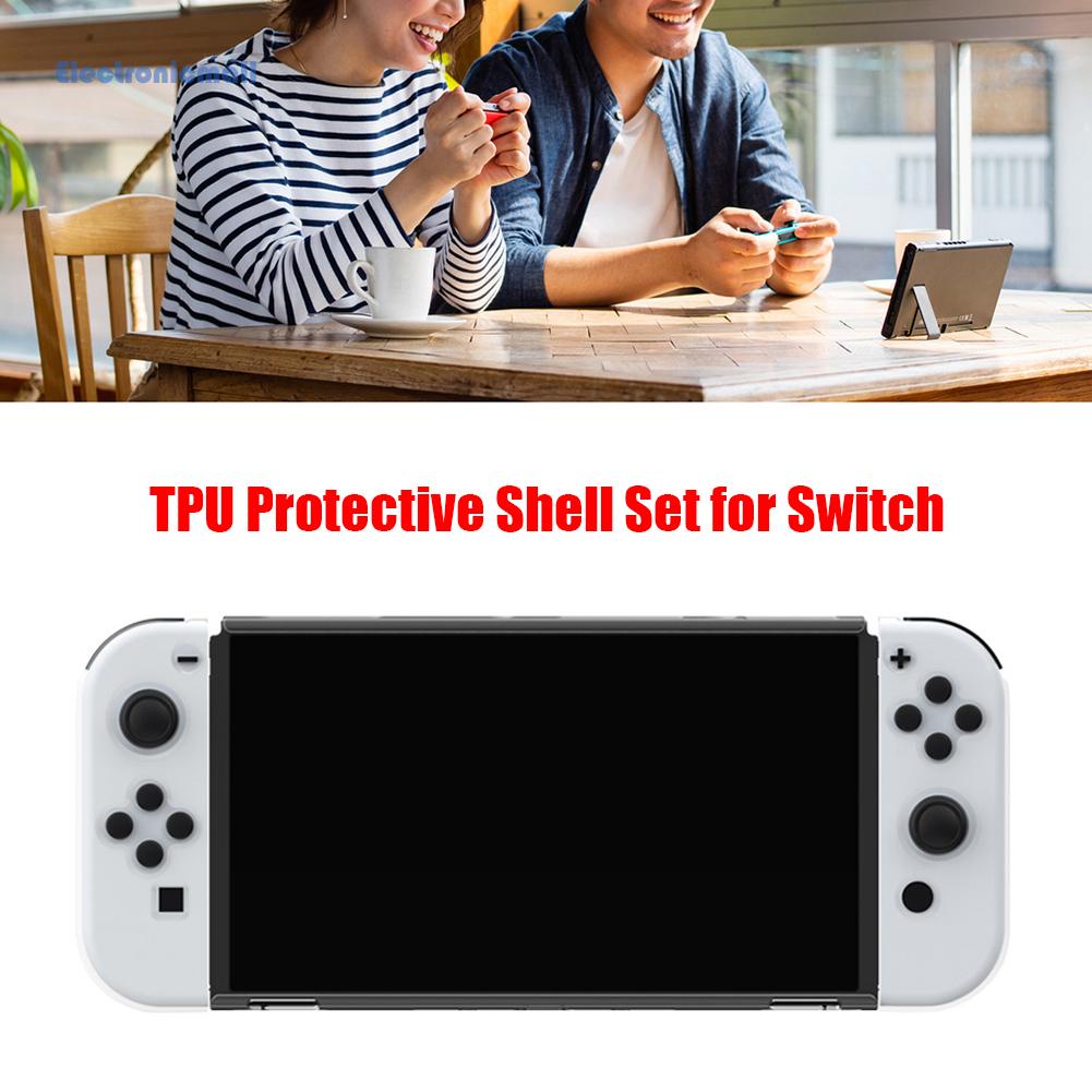 Vỏ TPU Trong Suốt Bảo Vệ Màn Hình Cho Switch OLED ElectronicMall01 | BigBuy360 - bigbuy360.vn