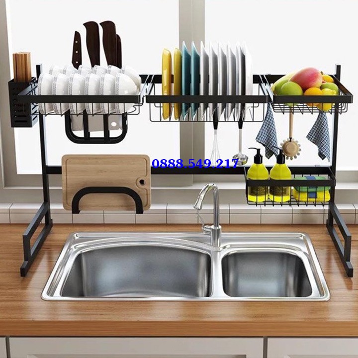 Kệ Úp Bát Đĩa 2 Tầng. Gía Úp Bát Đĩa