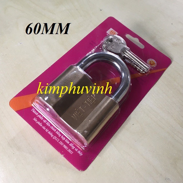 01 Ổ KHÓA VIỆT TIỆP 6P CAO CẤP - Ổ KHÓA VIỆT TIỆP TỐT 60MM