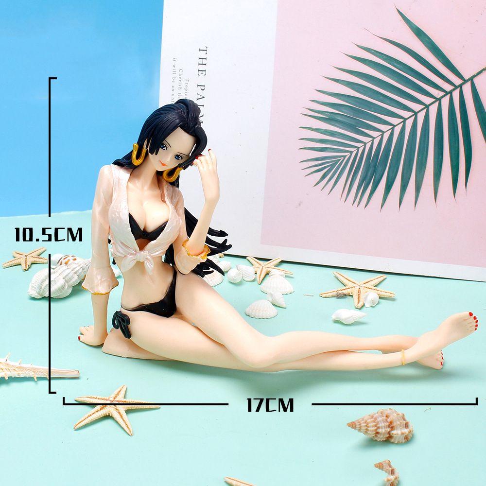 Mô Hình Nhân Vật Hancock Mặc Đồ Bơi Bằng PVC Trang Trí Nhà Cửa