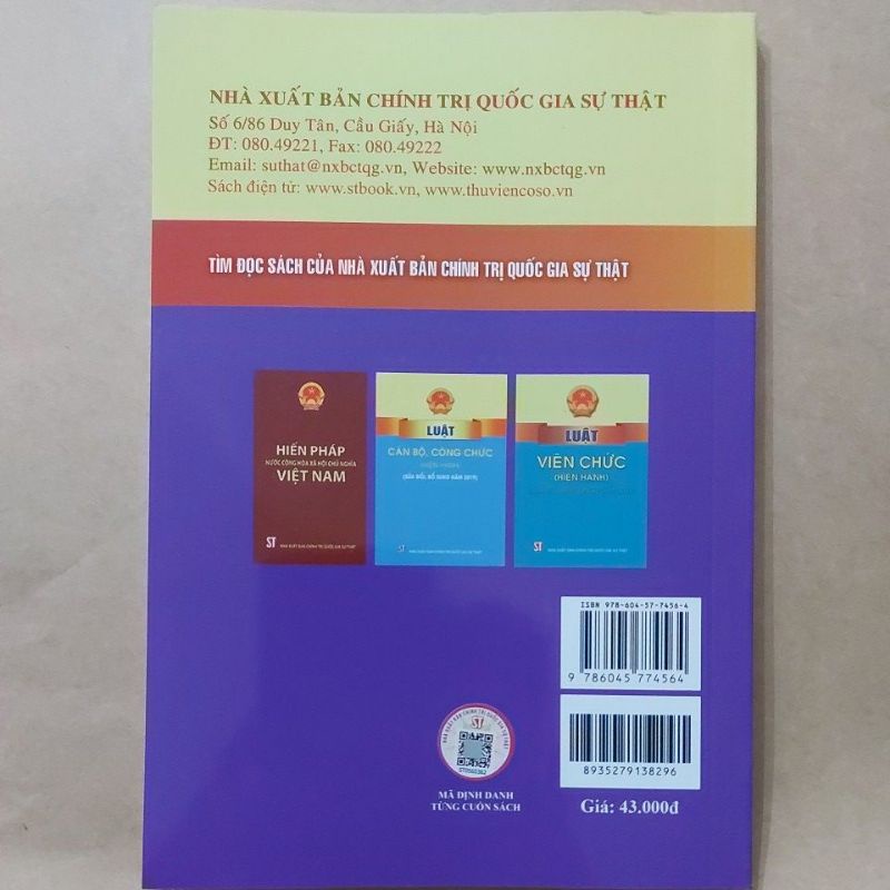 Sách - Luật bảo hiểm xã hội (hiện hành) (sửa đổi năm 2015, 2018, 2019) (NXB Chính trị quốc gia Sự thật)