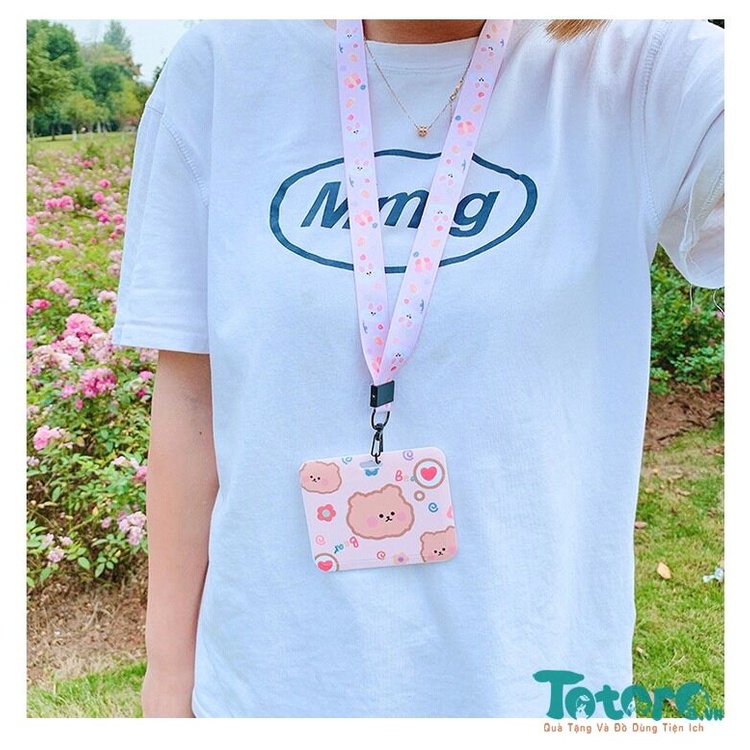 Dây đeo thẻ/ điện thoại Totoro, Stitch và hoạt hình khác