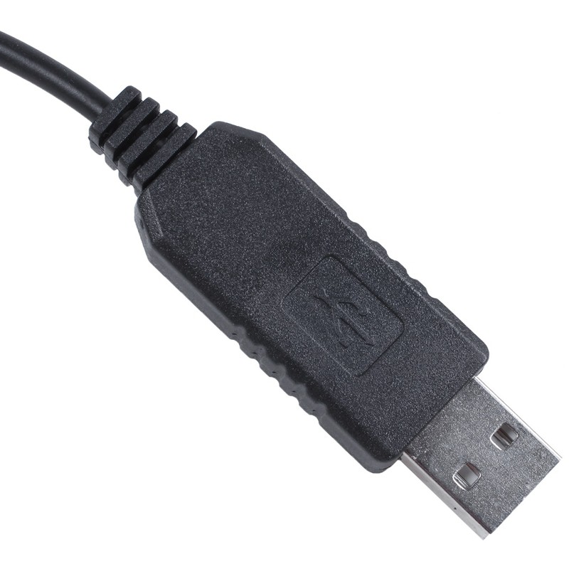 Dây cáp điện giắc nối đầu cắm USB 1M (5V sang DC 12V)