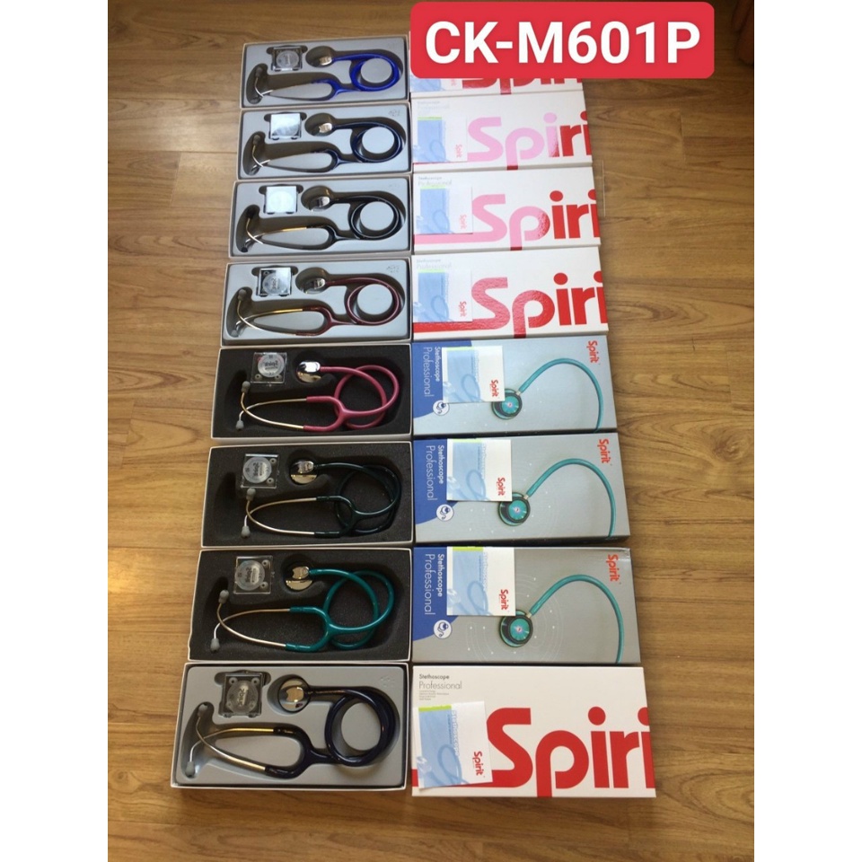 Ống Nghe Y Tế Spirit Cao Cấp CK-601P - Chuyên Dùng Cho Sinh Viên Thực Tập - Bác Sỹ - Phòng Khám - Bệnh Viện