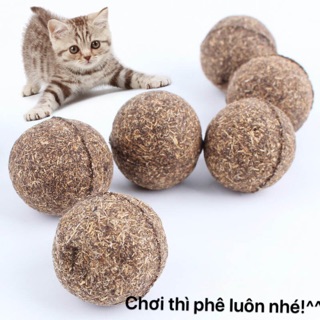 😘❌(D014) BÓNG CATNIP CHO MÈO BÉO(9D)