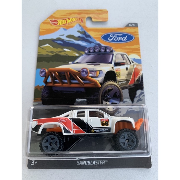 Xe Hot Wheels Sandblaster (2010 Ford F-150 SVT Raptor)