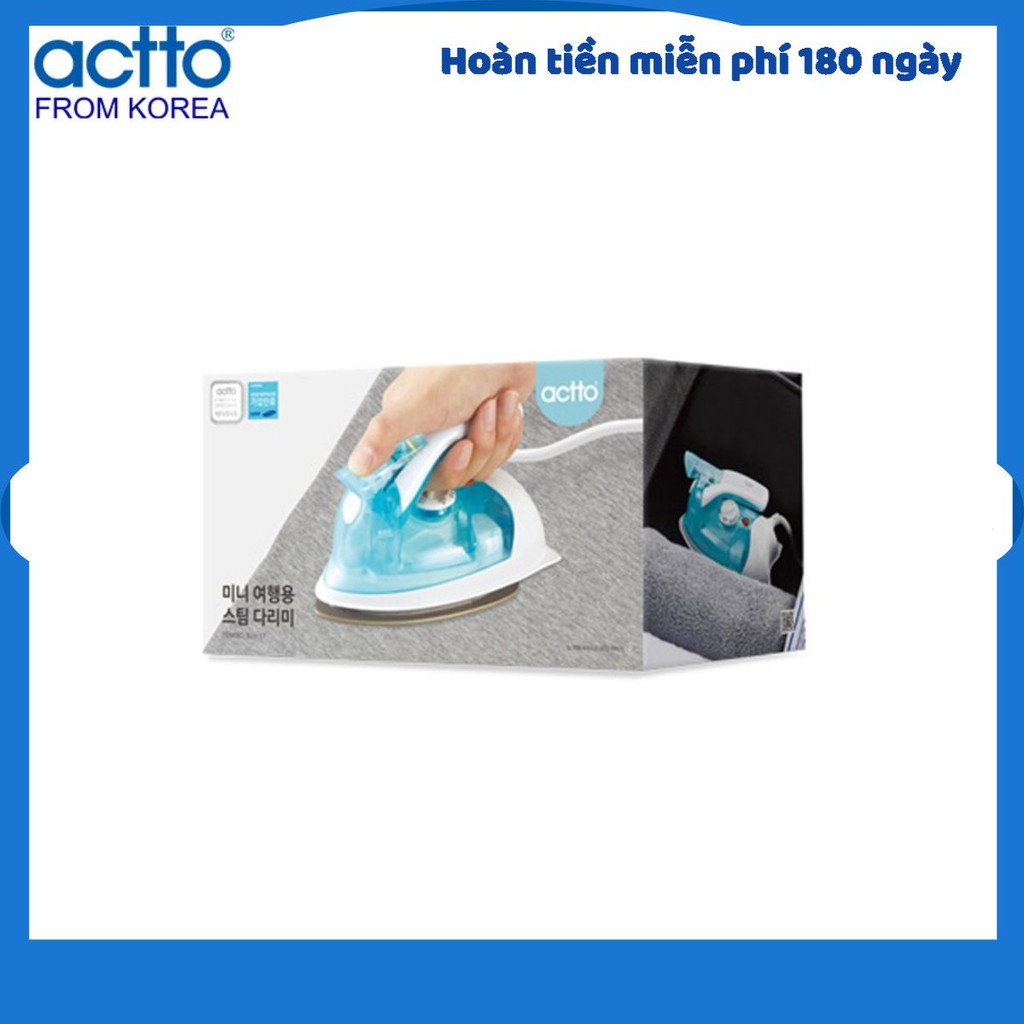 Bàn ủi hơi nước du lịch mini Actto SLH-17 HÀN NỘI ĐỊA HÀN QUỐC CAO CẤP CHÍNH HÃNG