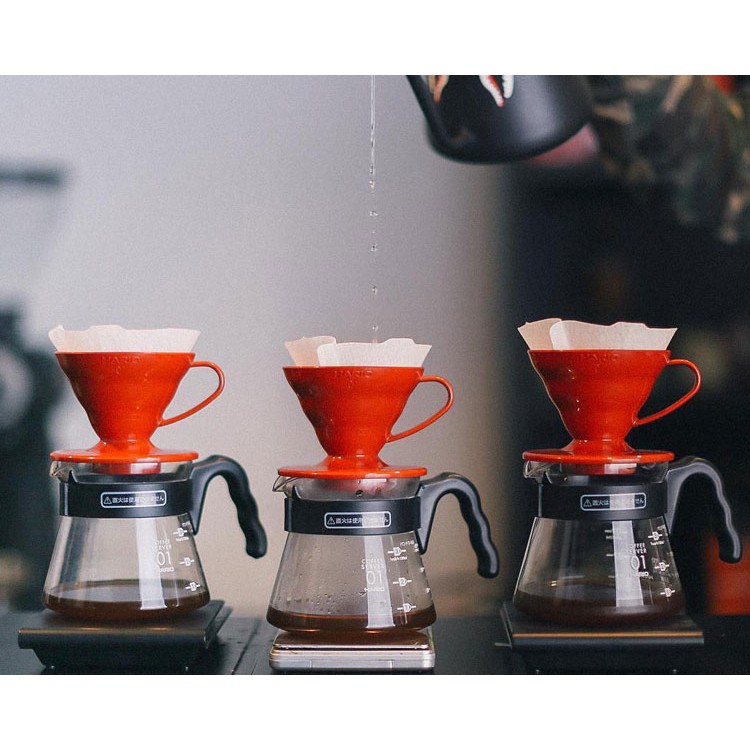 BÌNH ĐỰNG THỦY TINH HARIO V60 COFFEE SERVER VCS-01B 450ML